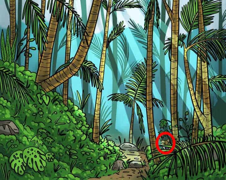 Ilusi optik untuk unicums: Anda harus menemukan harimau di hutan dalam 9 detik